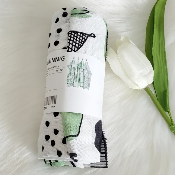 IKEA RINNIG DISH TOWEL SET 4 X - Picture 2 of 5